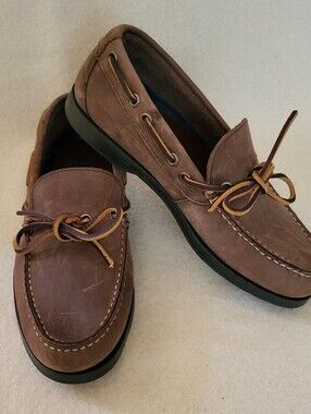 Bass Leather Loafers Men's Size 7 Brown Slip-on